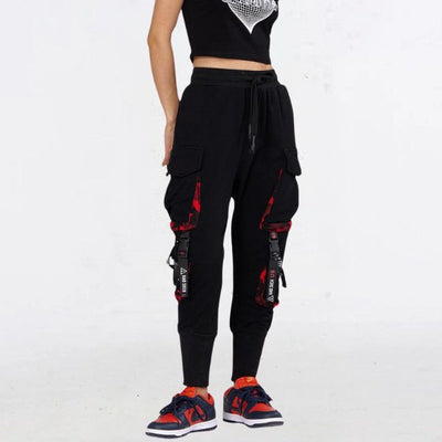Catalina - le jogger streetwear à bretelles utilitaires