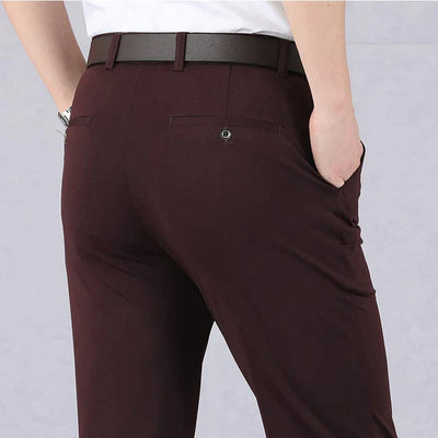 Maxwell - Pantalon de costume moderne en tissu stretch