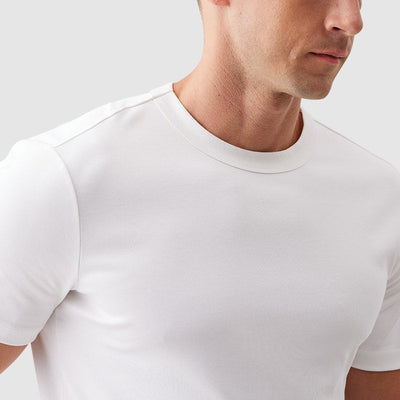 Liam - T-shirt classique à col rond en coton doux