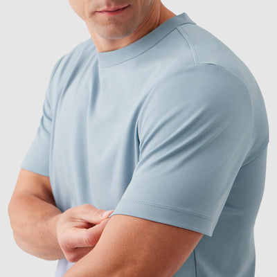 Liam - T-shirt classique à col rond en coton doux