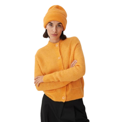 Berta - Bonnet tricoté avec mélange de cachemire